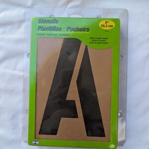 Large Letter A Stencil